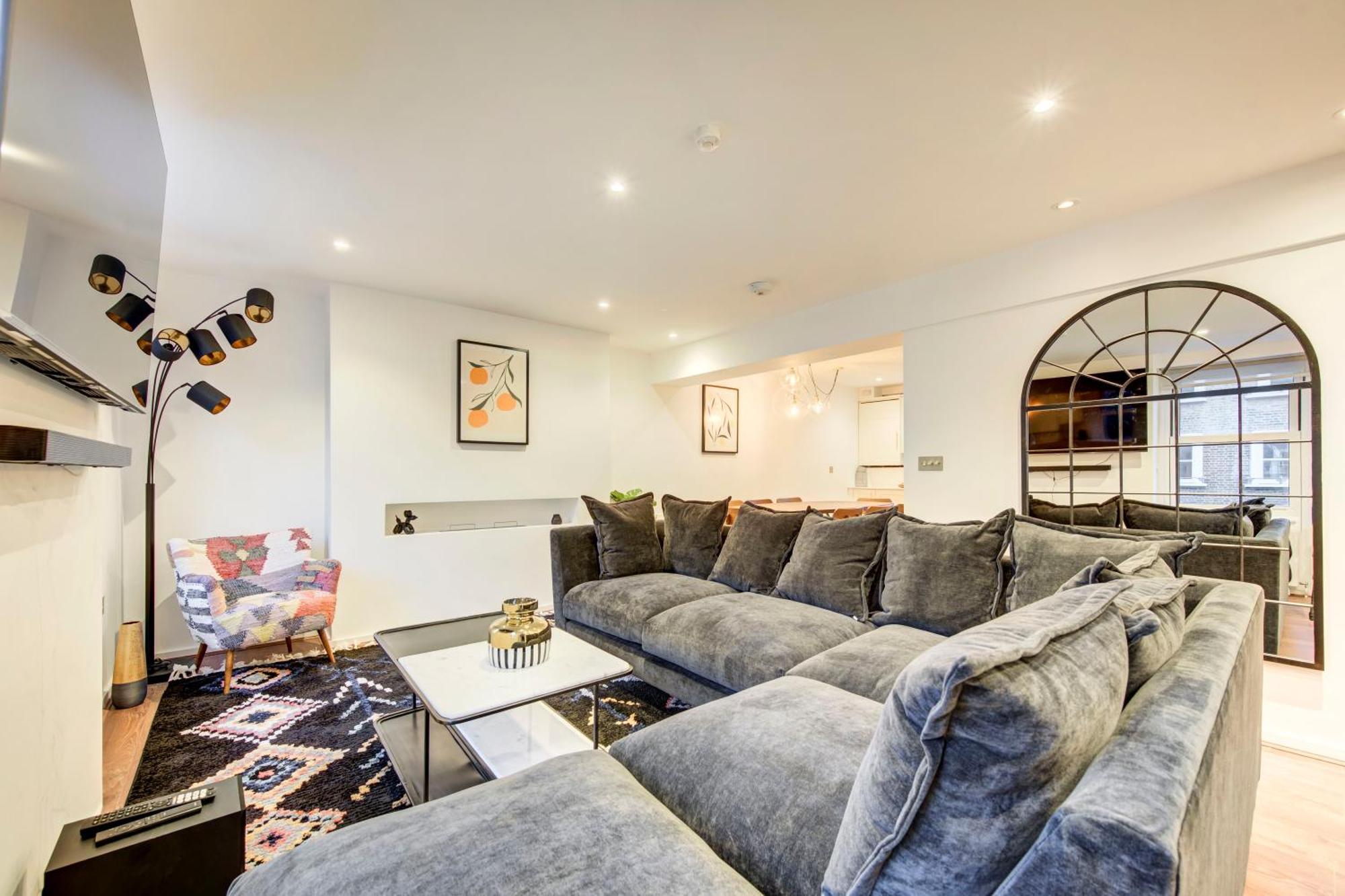 Апартаменты Prime Location Marylebone 4 Bed Designer Flat Лондон Экстерьер фото